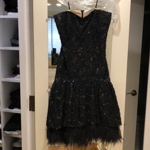 Badgley Micshka couture dress